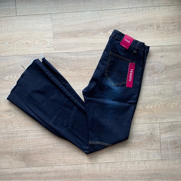 New Tengfu Bell Bottom Jeans - Picture 2 of 4